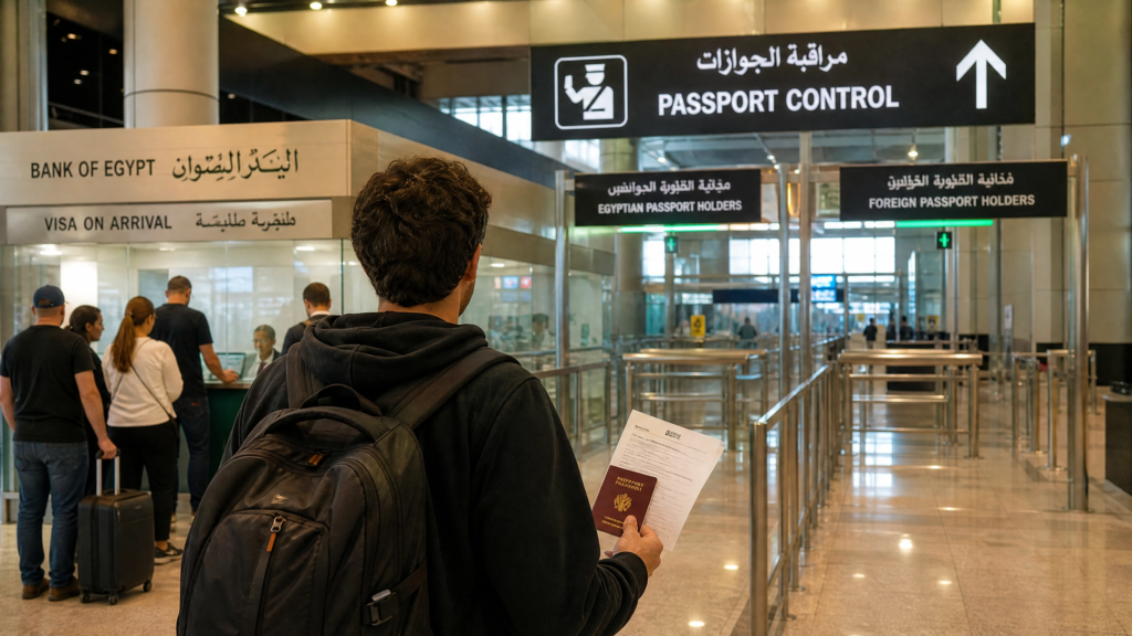 Egypt e-visa 2026 cost